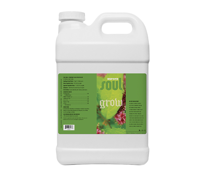 Soul Synthetics Soul Grow, here in a 1 quart size, combines fertility compounds and botanical extracts