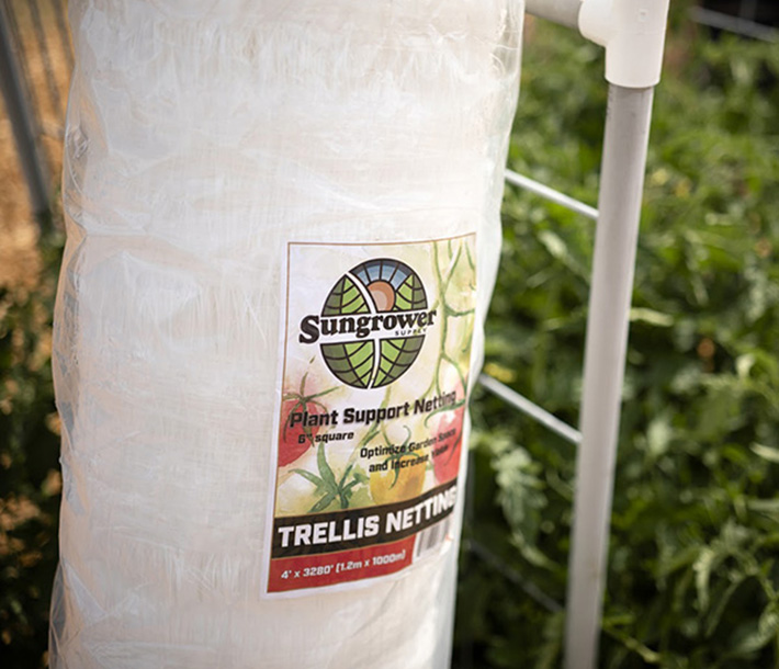 A Sungrower Trellis Netting Roll for those commercial growing needs
