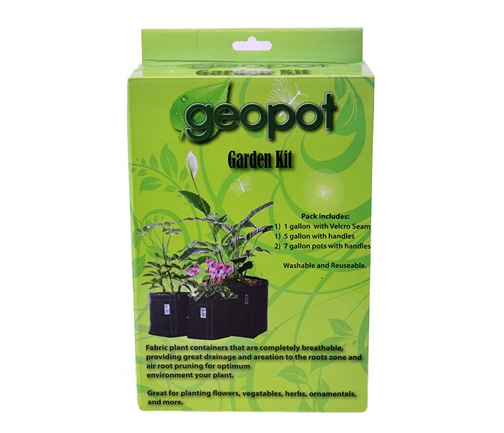 Black GeoPot Geo Planter Geo Pot Fabric Pot 65 Gallon Gal FREE SHIPPING 