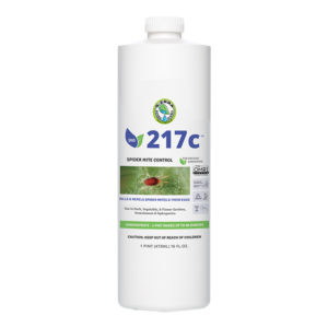 Pint bottle of SNS 217c spider mite control