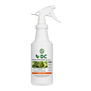 Quart spray bottle of SNS DC disease control