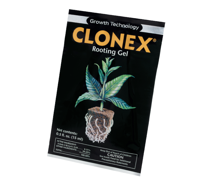 Clonex Rooting Gel 15 Milliliter Package, Shown from the front